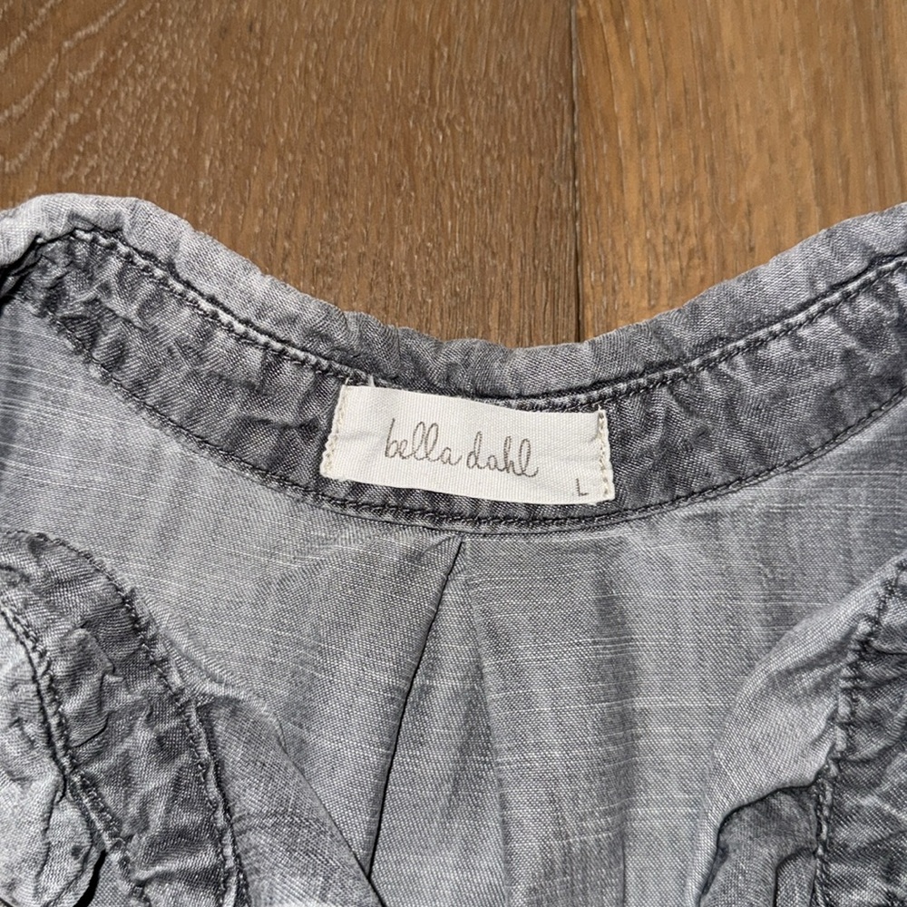 Bella Dahl Split Back Button Down - image 3